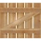Ekena Millwork Spaced Board-n-Batten Shutters w/Z-Bar, Rough Sawn Western Red Cedar, 28 7/8W x 25H, PR RBS06Z29X025RWR - alternate 2
